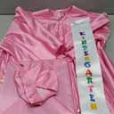 SOMSOC 5 Pack Kids 2025 Graduation Cap and Gown Tassel Stole Charm Certificate for Preschool Kindergarten 36