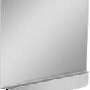 Zipcase Stainless Steel 20-1/2" W x 18" H Universal Side Fryer Splash for Commercial Fryers Fitting 0.5" - 1" Side, Pack of 1