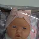 Enjoyin 12'' Baby Doll in Gift Box with Pink Cloths, Pacifier, 13''x13'' Microfabric Blanket, and Feeding Bottle. Gift Idea for Ages 3+