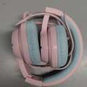 iClever HS19 Kids Headphones with Microphone for School, Safe Volume Limited, Over-Ear Girls Boys Headphones for Kids with Shareport, Foldable Wired for iPad/Travel (Pink)