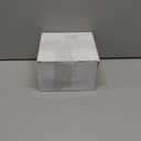 Tessco for you 100 Pcs Mini Appetizer Plates Set, Disposable Dessert Plates Assorted Shape Mini Plastic Spoons for Wedding Party Birthday (Gold)