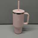 Travel Tumbler with Handle, Lid and Straw - Insulated Stainless Trillium 32 Oz