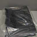 Stadium Seats for Bleachers with Back Support, Bleacher Chairs with Backs and Cushion Wide, Portable Folding Seats with Magnetic Bottom Strips, Includes Shoulder Strap - Black (1, Black)