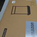 Pipishell C Shaped End Table 27 inches High, Side Table for Couch Slide Under, C Table Sofa Side End Table for Living Room
