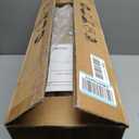 Solid Wood 3 Blade No Light Ceiling Fan, Brass Gold, 52''
