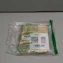 Outus 100 Pcs Cookie Packaging Bags with Seal, 5 x 6 Inch Bakery Pastry Bags with Window, Heat Sealable Grease Resistant Paper to Go Bake Sleeves for Gift Giving Donut Bread Sandwich (Brown)