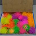 24 PCS Light Up Balls Party Favors for Kids 4-8 8-12 Sensory Squeeze Toys Bulk LED Puffer Balls Classroom Prizes Goodie Bags Stuffers Pinata Fillers Birthday End of Year Student Return Gifts