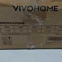 VIVOHOME Bathroom Exhaust Fan with RGB Light & Humidity Sensor (160-110-50CFM) & Bluetooth Speaker - 2700K/4000K/5700K LED Light, EC Motor Retrofit Bath Fan, No Attic Access Needed