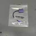 iPhone Dongle Headphone and Charger 2 in 1, Lightning to 3.5mm Audio Jack + Charge Splitter [Mfi Certified] iPhone Aux Adapter Female Converter for Apple 14 Plus 13 12 11 Pro Max XR XS iPad mini iPod (Purple)