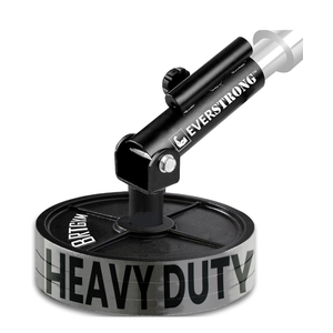 EVERSTRONG T Bar Row Attachment with V Bar Attachment Landmine Handle - 360 Swivel Landmine Attachment for Barbell for Full-Body Workout in Home Gym - Small Spaces - Deadlifts Squats Landmine Stand