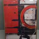 OIQArtOIQ 3 Piece Large Abstract Canvas Wall Art For Living Room Red Black Grey Framed Wall Art Modern Minimalist Luxury Energizing Aesthetic Art Prints Artwork For Bedroom Office Dining Room 24x36 in