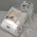 NICETOWN Room Darkening Curtains 84 inches Long Thermal Faux Linen Curtains for Bedroom 2 Panels, Pinch Pleated Light Blocking Thermal Insulated Thick Drapes for Living Room, Natural, W50 x L84