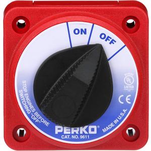 Seachoice Battery Select Switch, Compact, Disconnect Isolator Cutoff, 12-50V