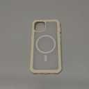 jaroco Magnetic for iPhone 14 Case, [Compatible with MagSafe][Military Grade Drop Protection][Heavy Duty Protection][Non-Slip][Shockproof] 2-Layer Durable Bumper Phone Case 6.1''-Antique White