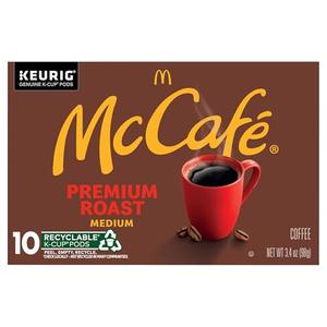 Mc Cafe, Premium Roast Kcup, 10 Count, Set of 6, Best By: 2025-11-30 Mc Cafe, Premium Roast Kcup, 10 Count, Set of 6, Best By: 2025-11-30