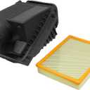 Engine Air Filter Cleaner Box Housing w/Filter for GMC Yukon Sierra for Chevrolet Tahoe Suburban Avalanche Silverado for Cadillac Escalade 2007-2014