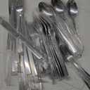 60 Piece Silverware Set Service for 12,Premium Stainless Steel Flatware Set,Mirror Polished Cutlery Utensil Sets,Durable Home Kitchen Eating Tableware Sets,Include Fork Knife Spoon,Dishwasher Safe