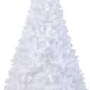 6Ft-Artificial-PVC-Christmas-Tree-W-Stand-Holiday-Season-Indoor-Outdoor-White