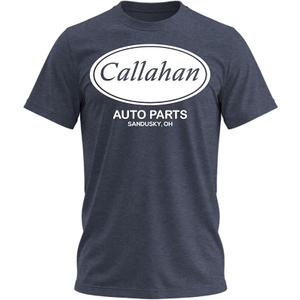 Callahan Auto Parts T-Shirt Funny Sarcastic Humor Men's Women's T Shirt Navy Heather, XL