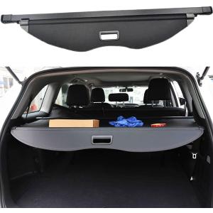 Danti Black Retractable Rear Trunk Cargo Luggage Security Shade Cover Shield for Ford Escape 2013 2014 2015 2016 2017 2018 2019