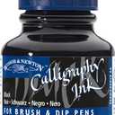 Winsor & Newton Calligraphy Ink, 30ml (1-oz) Bottle, Black