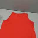 Dragon Fit Women's Ice Silk Workout Tank Tops Sleeveless Cropped Yoga Shirt for Running Gym Summer (Large, Bright Red)