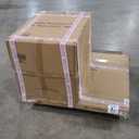 43'' Round Dining Table for 4 - Modern Wood Kitchen Table with Sturdy Pedestal Base, Space-Saving Design for Small Spaces, Apartments, Easy Assembly