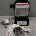 Ninja Belgian Waffle Maker Pro | Vertical Design | 5 Shade Settings with Precision-Pour Cup & Chef-curated Recipe Guide | Black & Silver | BW1001