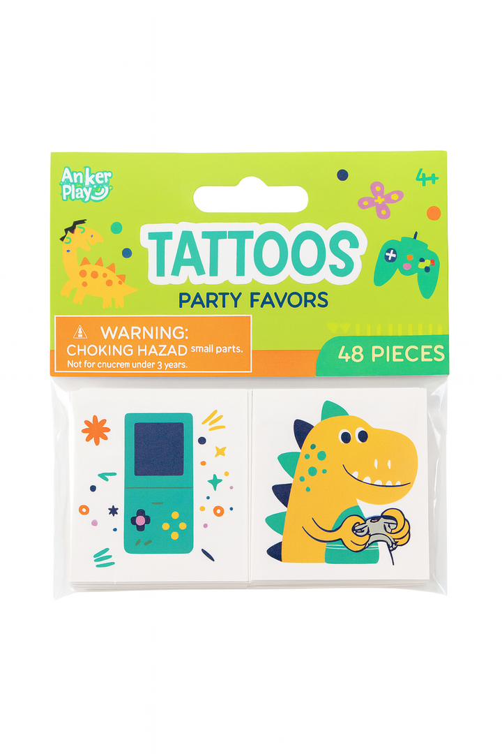 Tattoos Anker Play 48 Pieces Set Of 4