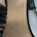 Women's Tassels Rhinestone Heeled Sandals Wedding Dress White Sandals Stiletto Heel Pearl (11, Black)