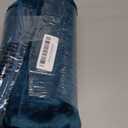 Buganda Memory Foam Bath Mat, 34" x 20", Ultra Soft and Non-Slip Bathroom Rugs, Water Absorbent and Machine Washable Bath Rug for Bathroom, Shower, and Tub, Peacock Blue