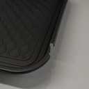 2 Pack Large Multifunctional Tray Mat Washable Indoor or Outdoor Tray Mat for Shoes Boots Plants Pots Paint Tins Pet Bowls Car Storage, 30 x 15 x 1.2 Inches (Black)