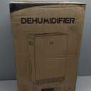 4500 Sq. Ft Dehumidifier for Basement Quilt Compressor Dehumidifiers for Home with Drain Hose, Energy Efficient, Intelligent Humidity Control, Dehumidifier for Bathroom, Bedroom, Office