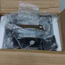 Kitstorack 2-Pack Narrow Console Table with Adjustable Height (25"-33") & 2 Power Outlets, Skinny Behind Couch Table, 79" Long x 5.9" Wide Sofa Side Table for Living Room, Rustic Brown