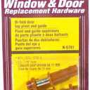 Prime-Line N 6701 Bi-Fold Door Pivot and Guide, Nylon (2 Pack)