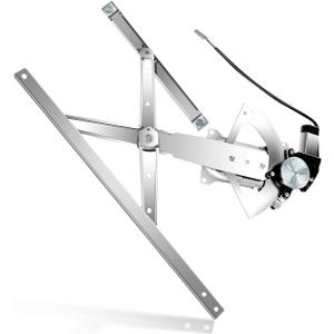 SCITOO Power Window Regulator With Motor For Ford For Explorer | For 1991-2001 For Ford For Explorer Front Left Driver Side|2 Pins Motor|Replaces OE# 741-673|3L2Z 7823209-AA