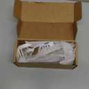 FYY 2 Packs Over The Door Hooks, Dual-Sided Door Hanger Hook, Heavy Duty No Drill Wall Hooks for Hanging Coats, Towels, Bags, Kitchen Closet Fits Most Doors Up to 1-7/8" Thickness (White)