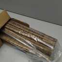 UNISHADES Cordless Bamboo Roman Shades for Windows, Blinds Size (31" W 64" H) Colour (Highfield Teak)