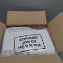 Windyun 6 Sets Kids Air Mattress Bulk with White Fitted Sheet,Toddler Inflatable Bed 63 x 27 x 8 Inches Blow up Airbed Camping Sleeping Pad for Kids Aged 3-10 Years Old (White)