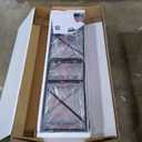 DWVO 5 Tier Bookshelf, 70.9" H Tall Bookcase Industrial Book Shelf Vintage Storage Organizer, Free Standing Storage Shelving Unit for Living Room, Bedroom, Home Office, Rustic Brown