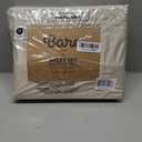 Bare Home 100% Rayon Made from Bamboo Luxury Full Sheet Set - 4 Piece Bedding Set - Deep Pockets - Cooling Sheets - Breathable - Easy Fit - Soft Bedding Sheets & Pillowcases (Full, Sand)
