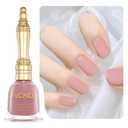 Sheer Nude Purple Nail Polish, Light Purple Jelly nail polish 0.35 fl. oz - 10.5 ml, No UV Lamp Needed, Quick-Dry and Long-Lasting, Chip-Resistant and Odorless, Home DIY, Nail Polish Gift