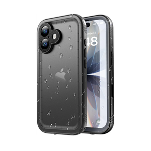 SPORTLINK for iPhone 17 Case - IP68 Waterproof Military Protective Full Body Heavy Duty Shockproof 360 Sealed Dustproof with Camera Screen Protector Phone Cover for iPhone 17 6.3" Black