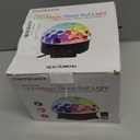 memzuoix 2025 Upgrade Disco Ball Party Lights Dj Strobe Light with 6 Colors, Sound Activated Big-Size Magic Stage Party Light with Remote Control, Halloween Decorations Bar Home Club (7'' Big Size)