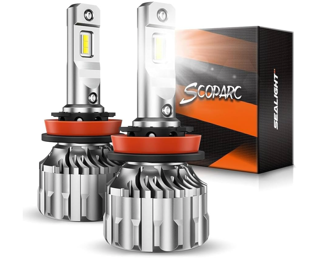 SEALIGHT H11/H8/H9 30W 5000 Lumens Set Of 2 (4 Pieces)