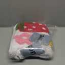 Anybar White Bathroom Rug Cute Strawberry Bath Mat Coloful Bathroom Decor, Funny Flower Rugs Non Slip Floor Mat, Machine Washable Bath Rug Soft Microfiber Carpet for Shower, Tub (18x25 inch)