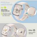 Sport Silicone Band Compatible with Apple Watch Bands 40mm 38mm 41mm 44mm 45mm 42mm 49mm Women Men,Soft Wristband Waterproof Replacement Sport Strap for iWatch Bands Series 9 8 7 6 5 4 3 2 1 SE Ultra