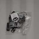 EXPAWLORER Anti Slip Dog Socks to Prevent Licking Paws, Winter Pet Boots & Paw Protectors, Dog Booties for Hardwood Floors with Grippers, Dog Shoes for Hot/Cold Pavement Small Medium Large Senior Dogs (Grey)