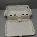 Flemoon Large Outdoor Electrical Box (12.5 x 8.5 x 5 inch), IP54 Waterproof Outdoor Extension Cord Cover Weatherproof, Protect Outlet, Plug, Socket, Timer, Power Strip, Holiday Light Decoration, White