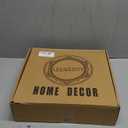 Green Charger Plates Set of 6, Decorative Table Plastic Chargers for Dinner Plates, Party, Wedding, Thanksgiving, Christmas, FD2GR